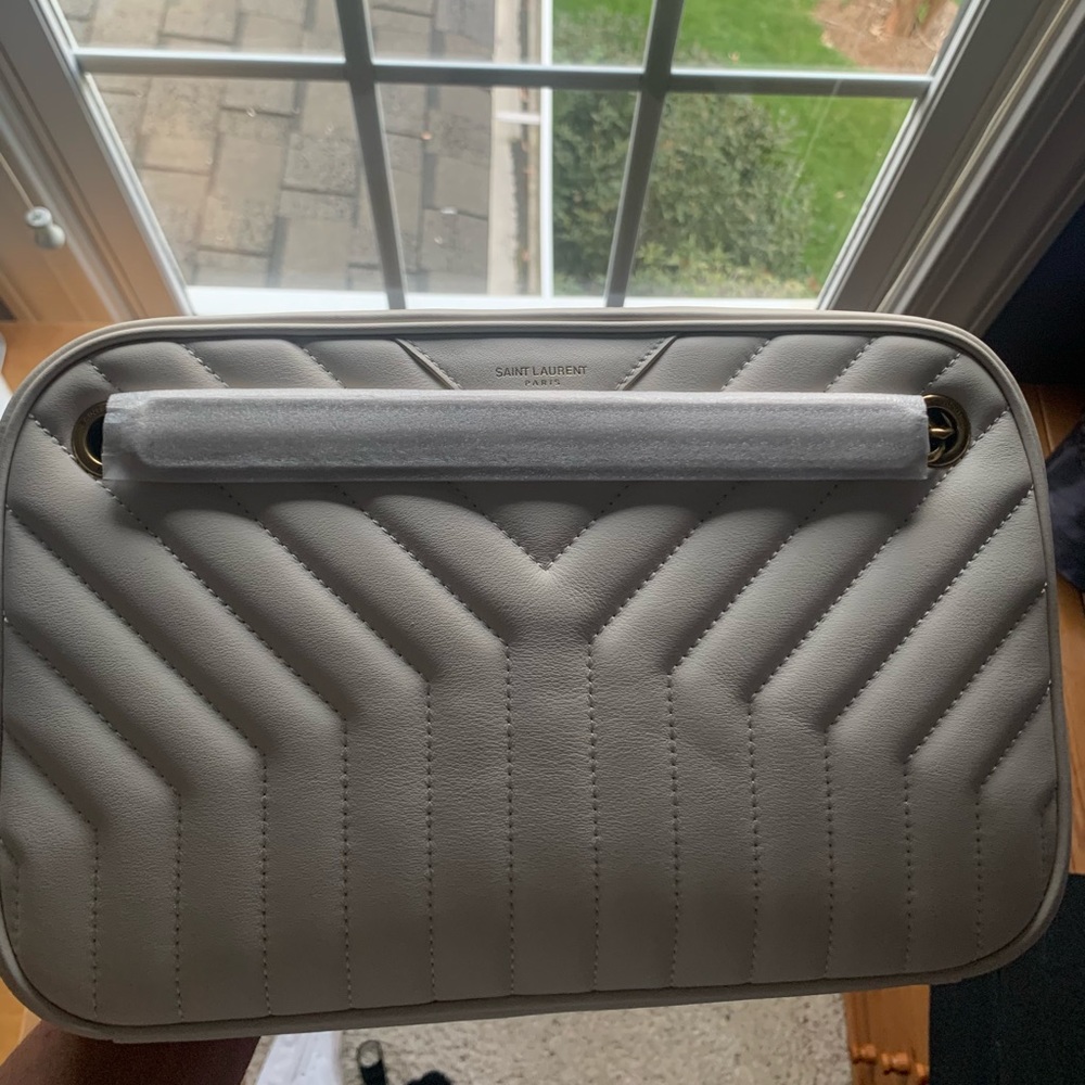 YSL Joan Camera Bag Quilted Leather